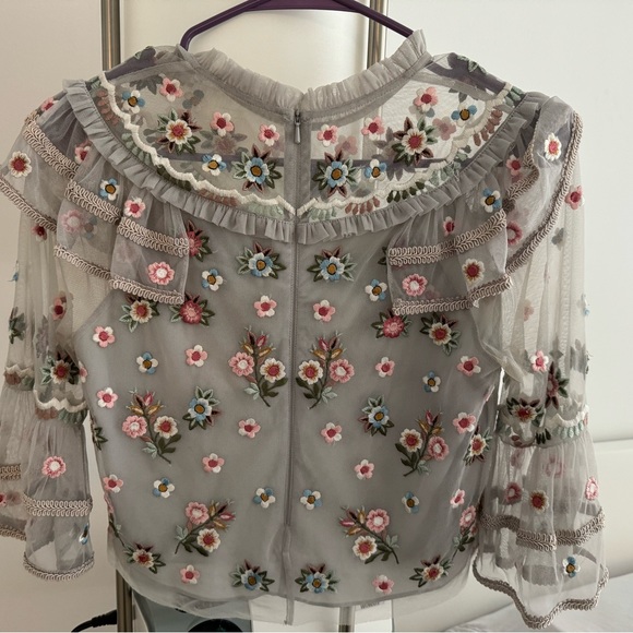 Needle & Thread Embroidered Top - Picture 2 of 6